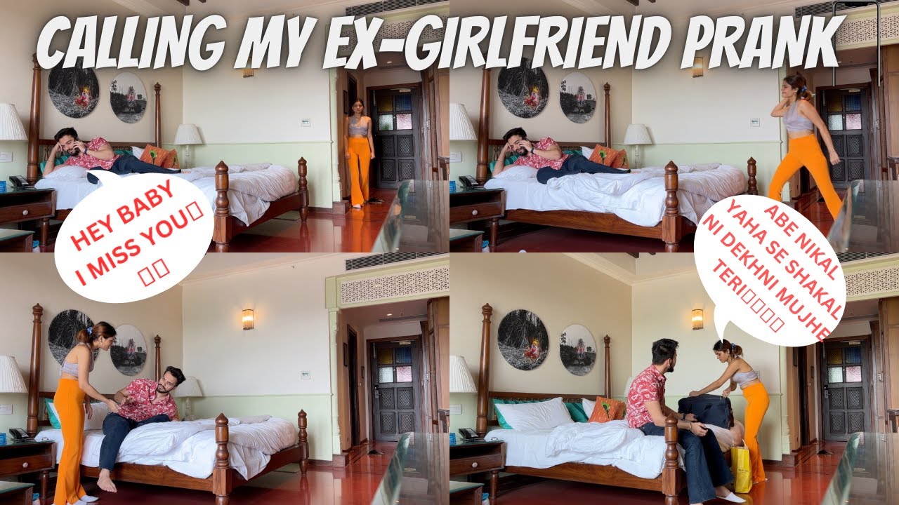 CALLING MY EX GIRLFRIEND PRANK WITH RITIKA😱 RITIKA MUJHE CHOD KE CHALI GAYI😭 #prank #girlfriends
