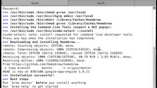 OS X Python Setup