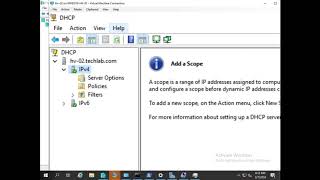 DHCP Failover in Windows Server 2019