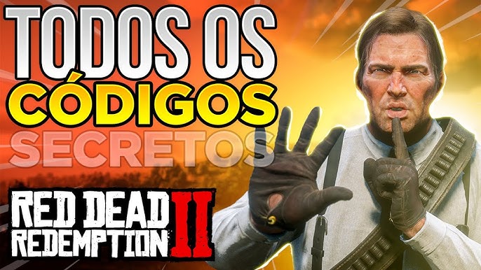 TODOS OS CÓDIGOS SECRETOS DE RED DEAD REDEMPTION 2 