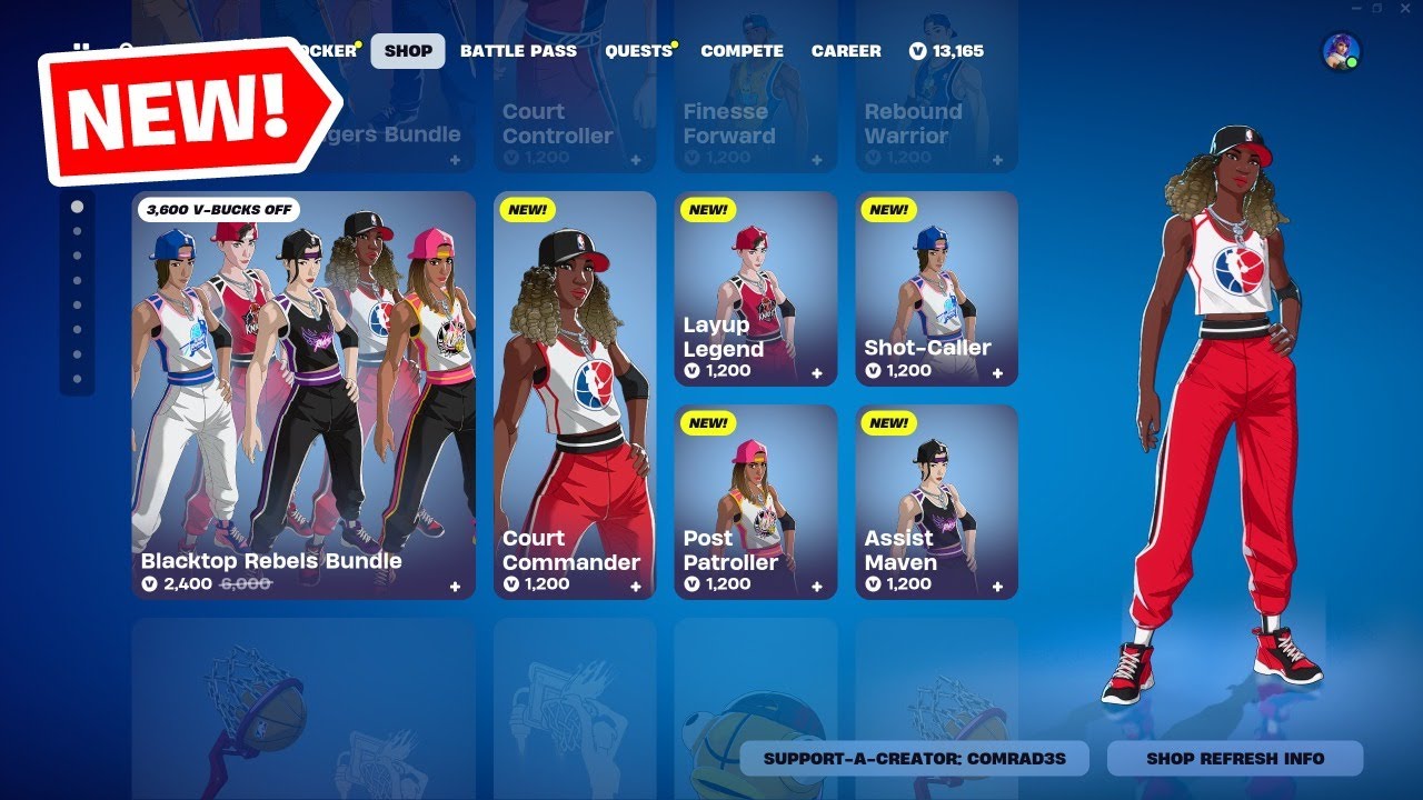 Fortnite NEW Dunk It! Emote, NBA Skin Bundles in Fortnite Item Shop