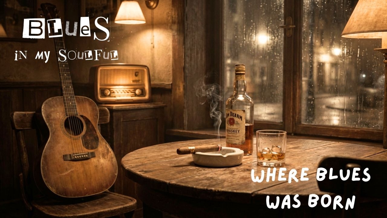 Relaxing Blues Music – Calm Evening Guitar Vibes