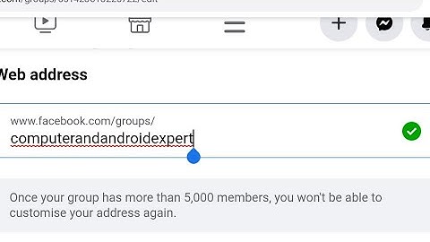 How to set custom URL in Facebook group ?