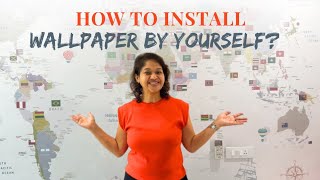 Diy Wallpaper Installation Kids Room Decor Home Decor Hacks Customised Wallpaper