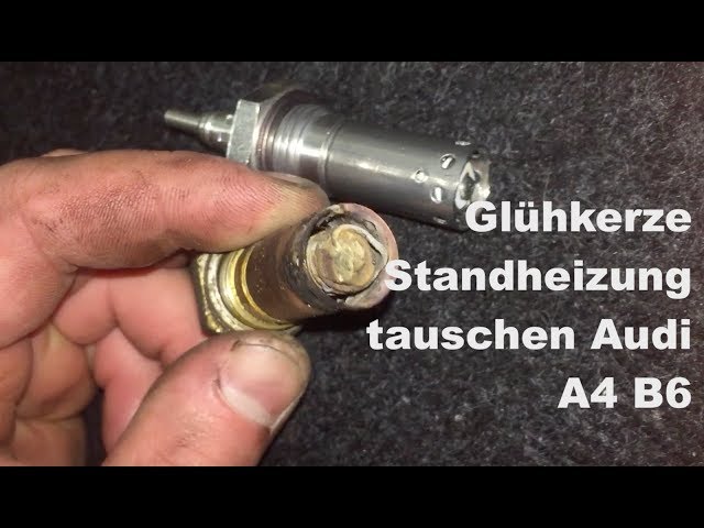 Glühkerze Standheizung tauschen Audi A4 B6 B7 