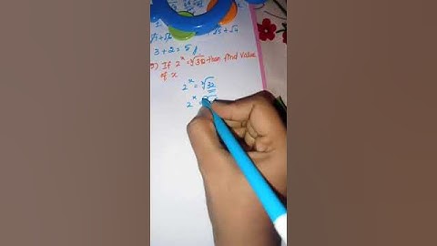 If 2^x=3√32 then find the value of x. Simplification Tnpsc previous year question 2022 Group2&Group4