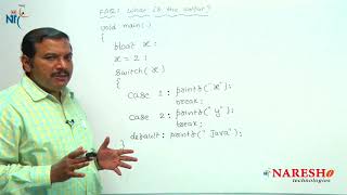 Switch Cases Control Statement | C Technical Interview Questions and Answers | Mr. Ramana
