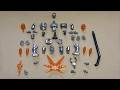 Unboxing Iron Man Assembly Model: Silver Iron Man Armor + Flame Effects Are Awesome!