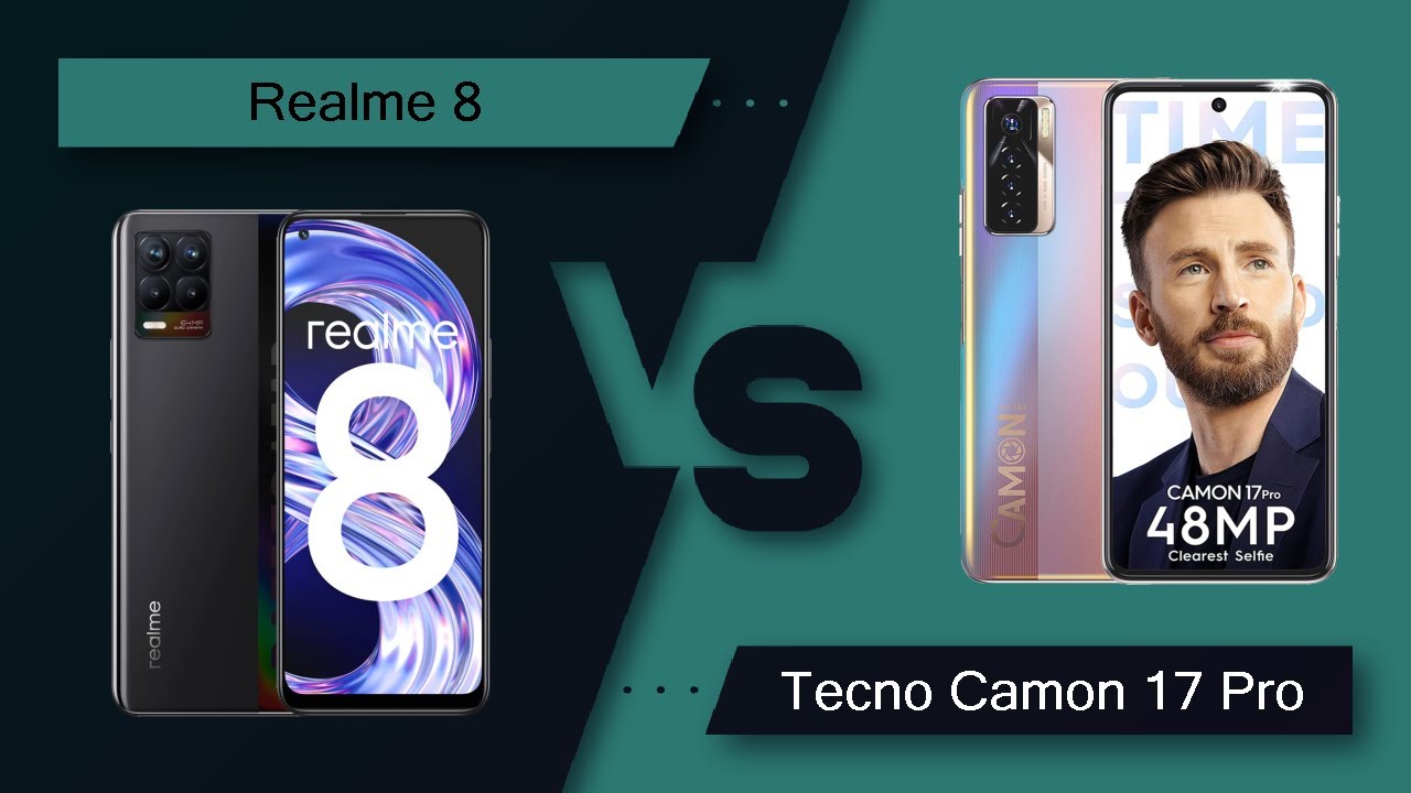 Realme 8 Vs Tecno Camon 17 Pro - Full Comparison [Full Specifications]