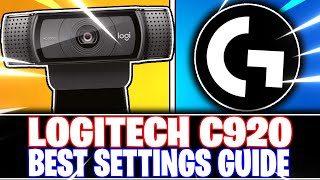 Logitech C920: Best Software Settings (Logitech G Hub Tutorial) screenshot 3