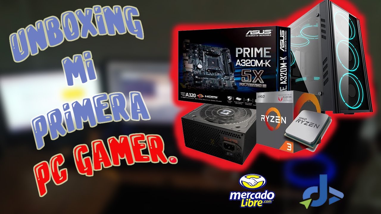 Unboxing de mi primera pc GAMER!!! ¿Mercado libre o DDtech? - YouTube