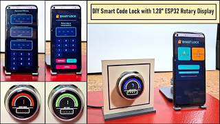 DIY Smart Code Lock with  CrowPanel  1 28 ESP32 Rotary Display screenshot 5