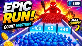 Count Master Raw Gameplay Walkthrough — Can Blue Win It All | Crowd Run (Android/iOS) 2026 #game 