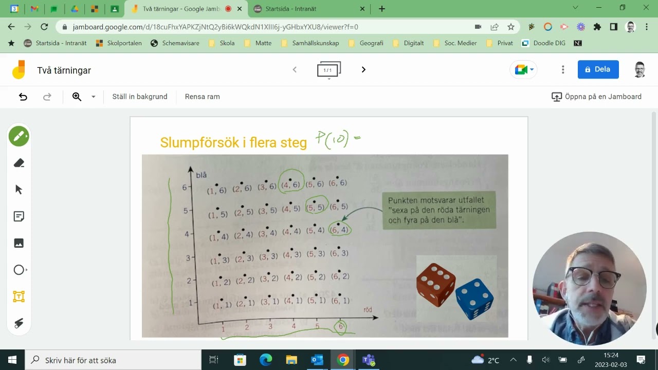 Matte 5000+ 1a: 4.2 Försök med två föremål