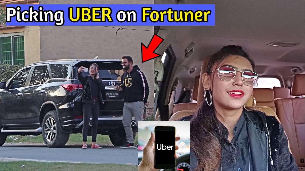 Picking Up UBER RIDES in FORUNER | Crazy Reactions | LahoriFied Pranks