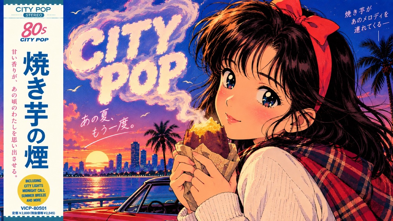 80s Japanese City Pop｜焼き芋の煙【Playlist】 - YouTube