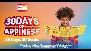 Your 30 Days Of Appiness Starts Now.