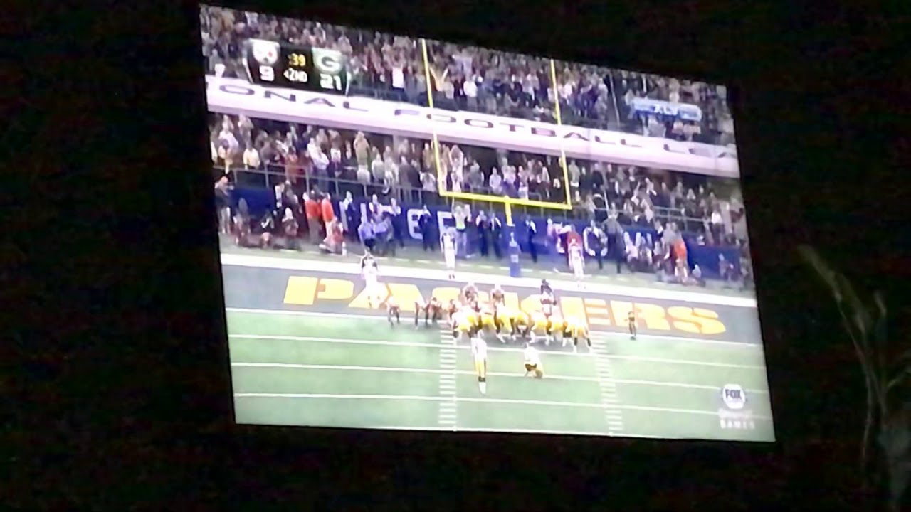 Super Bowl XLV Pittsburgh Steelers vs Green Bay Packers (Steelers touchdown field goal attempt
