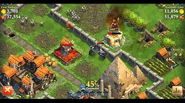 Dominations bug: Units attacking wall even after their target behind the wall is destroyed