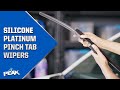 SILICONE PLATINUM Pinch Tab Windshield Wipers | PEAK Auto