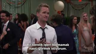 Robin, Nora Için Barneye Taktik Veriyor Himym