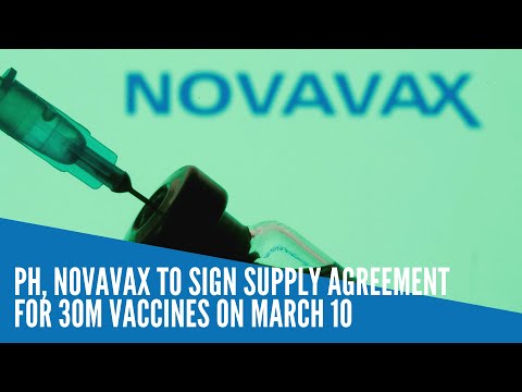 PH, Novavax to sign supply agreement for 30M vaccines on March 10