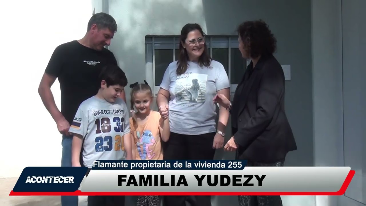 Marcos Juárez: El PROMUVI entregó una nueva vivienda. Más detalles