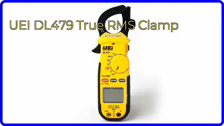 REVIEW (2025): UEI DL479 True RMS Clamp. ESSENTIAL details.