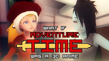 What if "Adventure Time" was a 3D anime