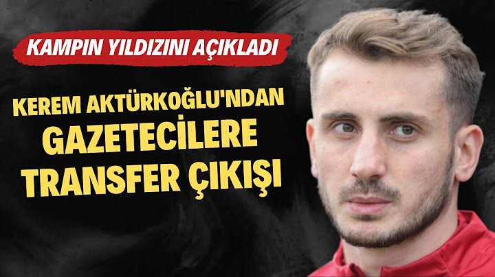 Kerem Aktürkoğlu'ndan gazetecilere transfer çıkışı! Kampın yıldızını açıkladı