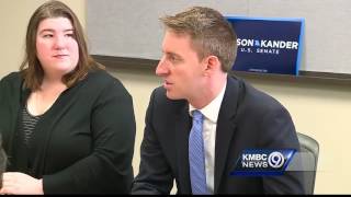 Kander talks college costs in KC campaign stop