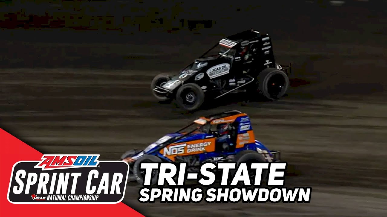 HIGHLIGHTS: USAC AMSOIL National Sprints, Tri-State Speedway, Spring  Showdown