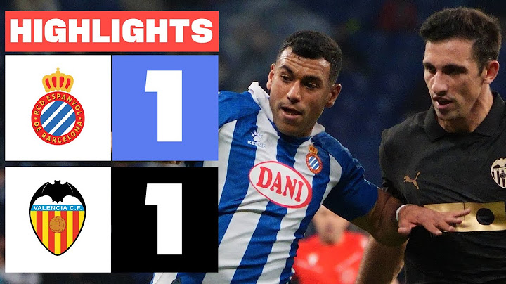RCD ESPANYOL 1 - 1 VALENCIA CF I HIGHLIGHTS LALIGA EA SPORTS