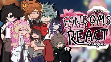 Fandoms react to eachother! || INTRODUCTION! || || FNAF, KNY, DANGANRONPA, DEADPLATE, ALIEN STAGE ||
