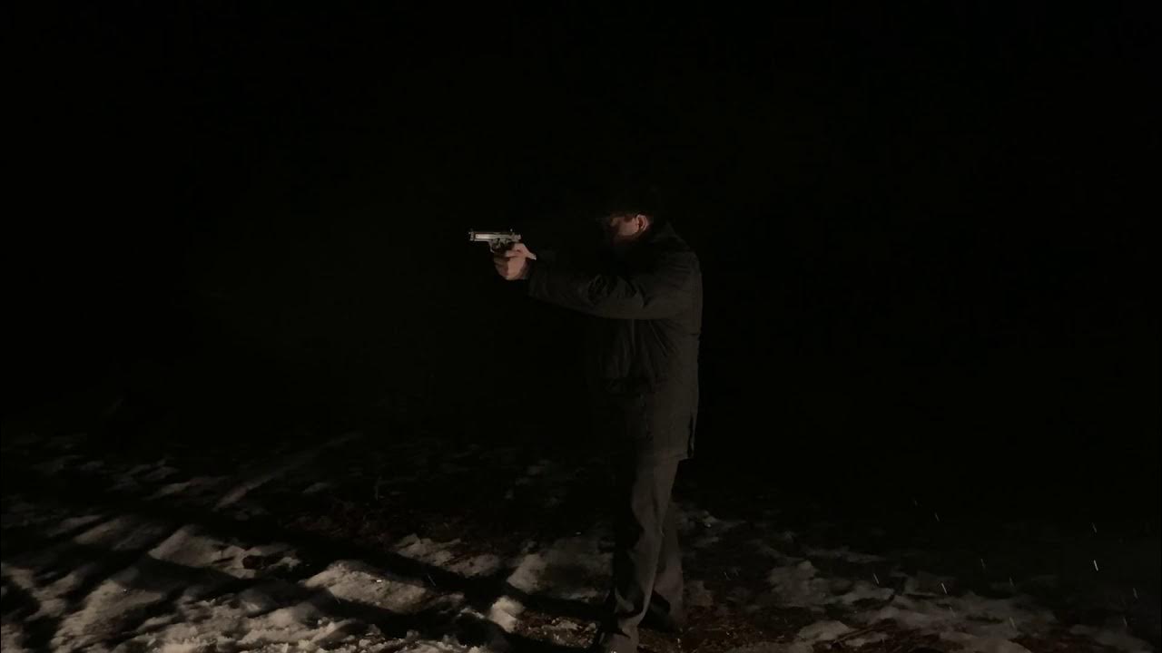 СХП Beretta Mod 92 Retay - имитация выстрела - YouTube