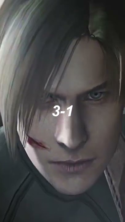 Leon S. Kennedy vs Ethan Winters | battle #shorts