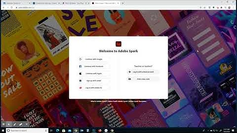 How to create an Adobe Spark account