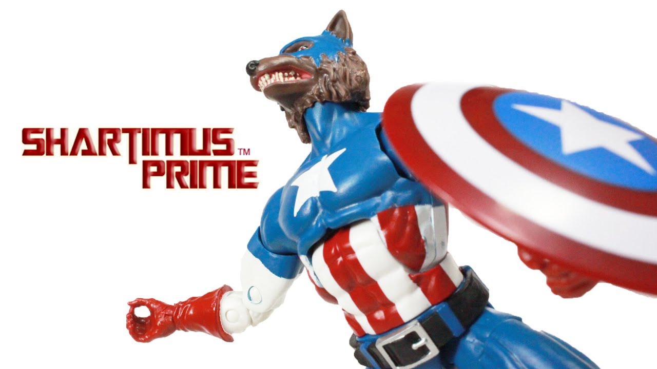 cap wolf action figure