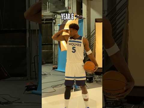 Anthony Edwards at his 6th Timberwolves Media Day!