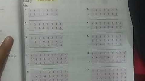 Class 5 -MATHS CHAPTER-4 Operations on Large Numbers