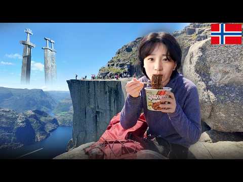 A Taste of the Vikings⚔️ | Norway Preikestolen Trekking & Bryggen District