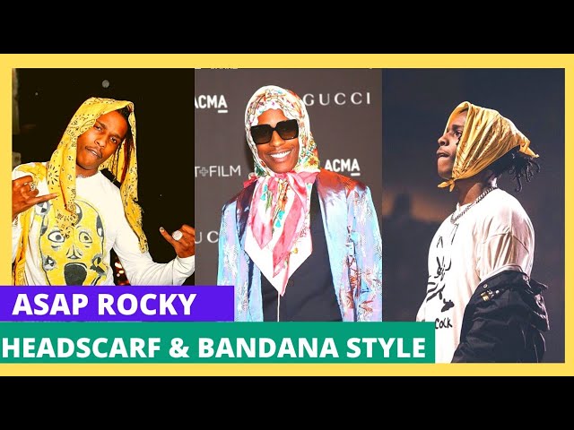 How to Tie a Babushka, According to A$AP Rocky