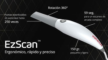 Preciso, ergonómico y rápido, así es nuestro escanner intraoral #EzScan de #vatech