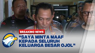 Breaking News Pernyataan Kapolri Usai Jenguk Ojol Korban Demo