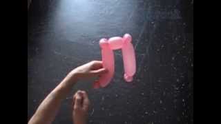 Letter Л Russian ABC Balloon Twisting