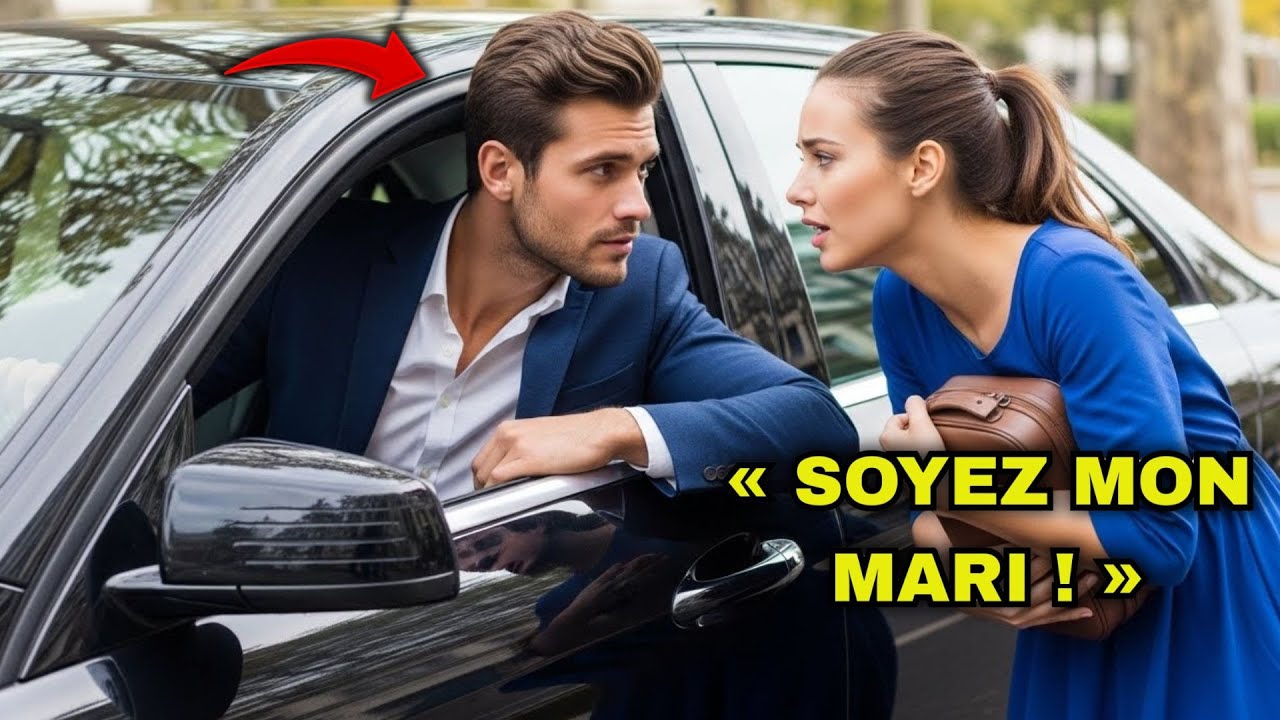 « ARRÊTE-TOI ET FAIS SEMBLANT D’ÊTRE MON MARI » DIT LA JEUNE FEMME, ET LE MILLIONNAIRE CHANGEA TOUT