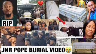 RlP JNR POPE BURlAL FULL VIDEO 😭💔JUNIOR POPE WIFE FAlNTED AT JNR POPE BURlAL #Jnrpopebur¡al