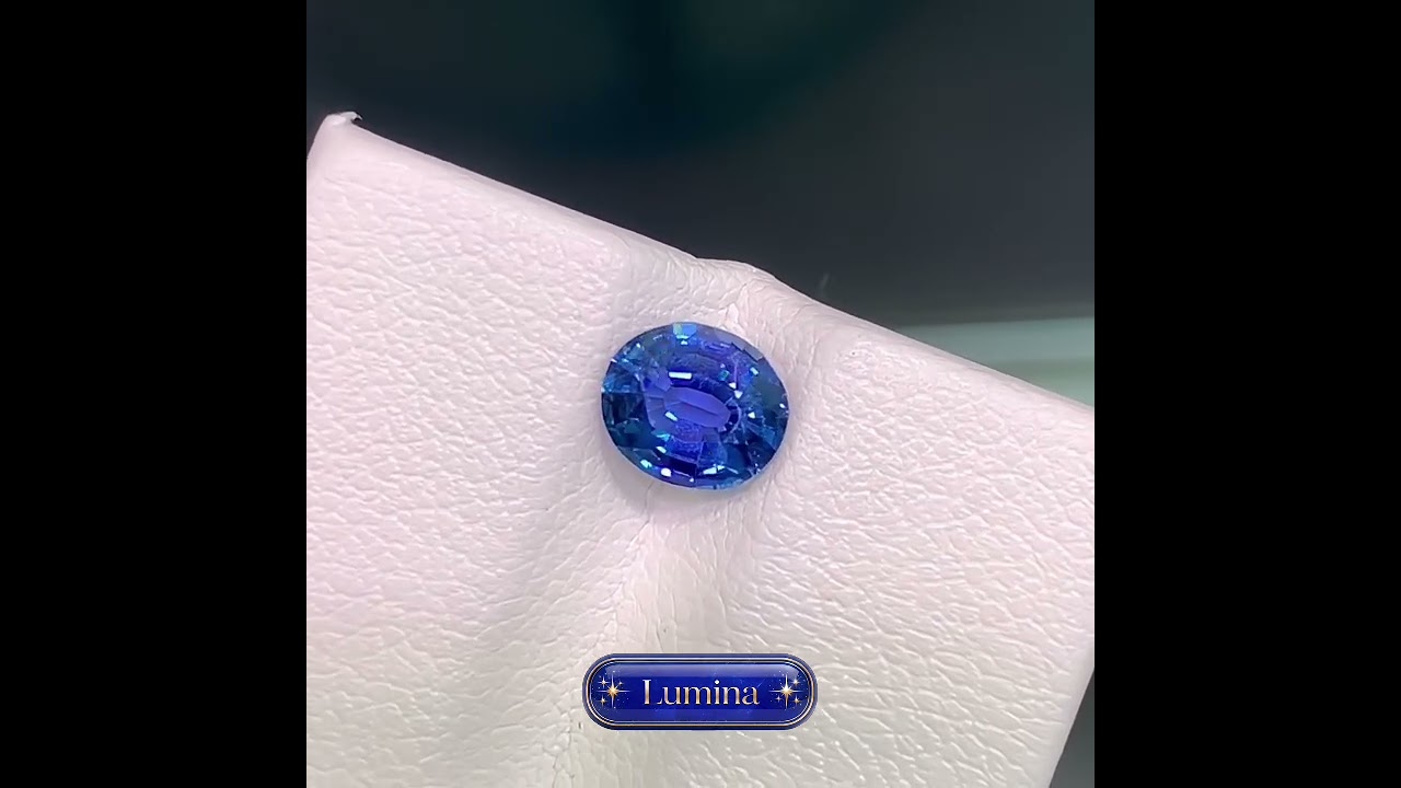 Cornflower Blue Sapphire 1.10ct / 矢车菊蓝蓝宝石- YouTube