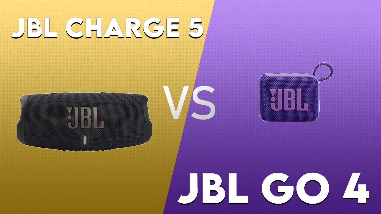 JBL CHARGE 5 と　JBL Go 4 JBL Charge 5 vs JBL Go 4 Technical Comparison - YouTube
