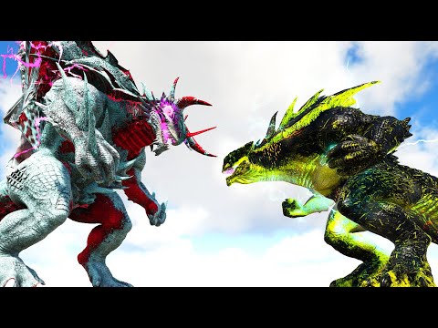 KAITAN PRIME vs. PRIMAL FEAR COLOSSUS | ARK Kaiju Battle XL 🦎